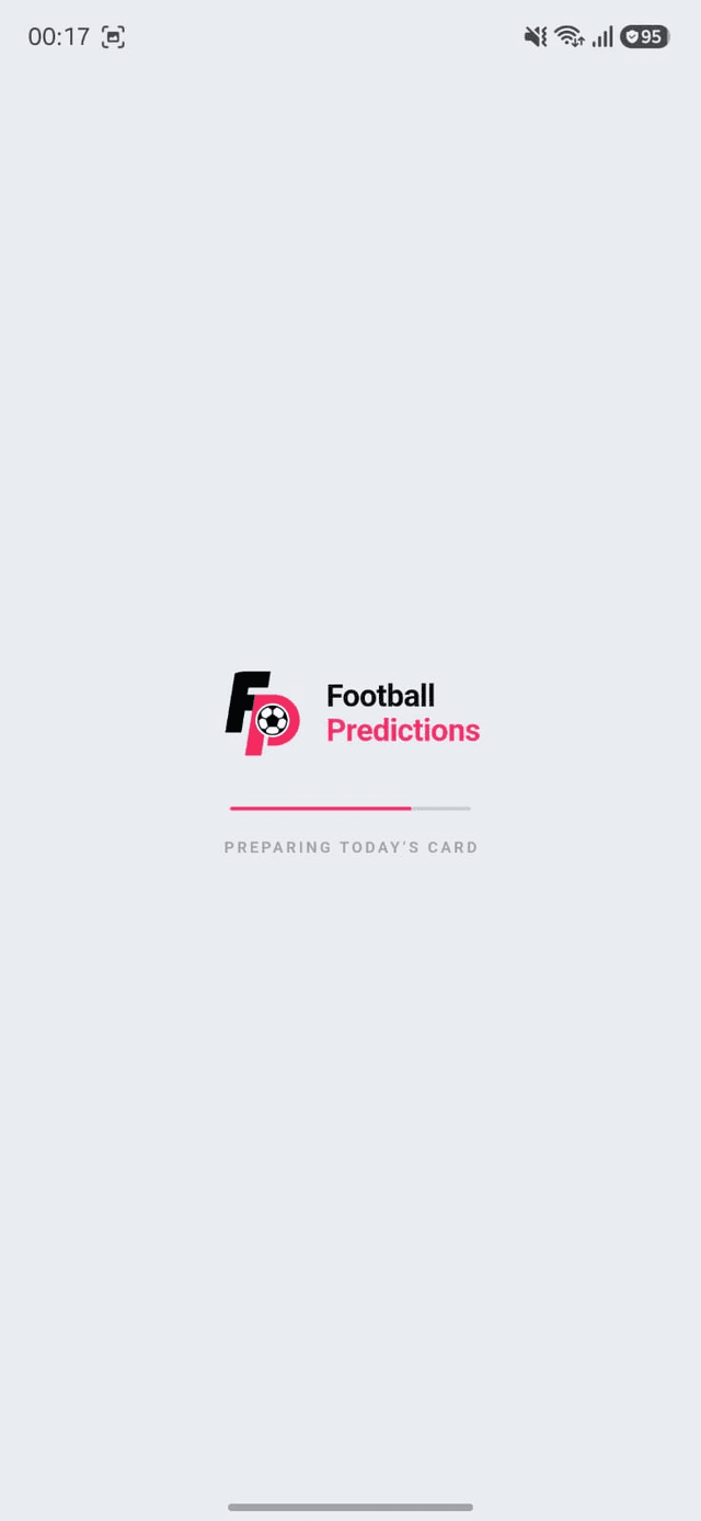 App launch screen
